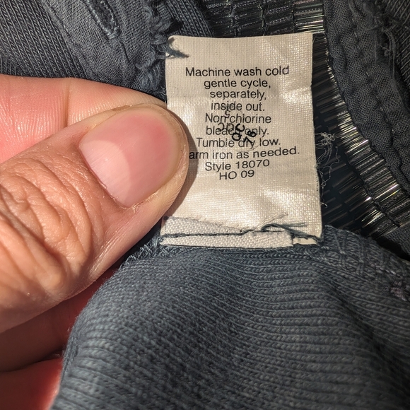 J. Crew Navy Women's Cardigan with Beaded Detail - Picture 5 of 8